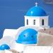 Blue Domed Church Oia Santorini